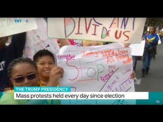 The Trump Presidency: Mass protests held every day since election