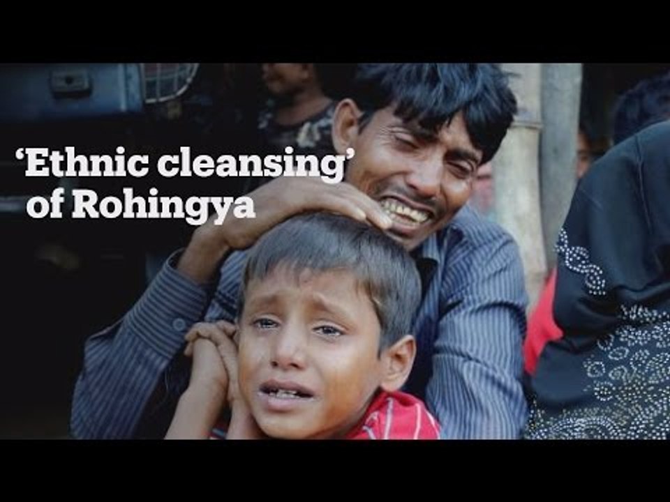 Thousands of Rohingya flee violence in Myanmar