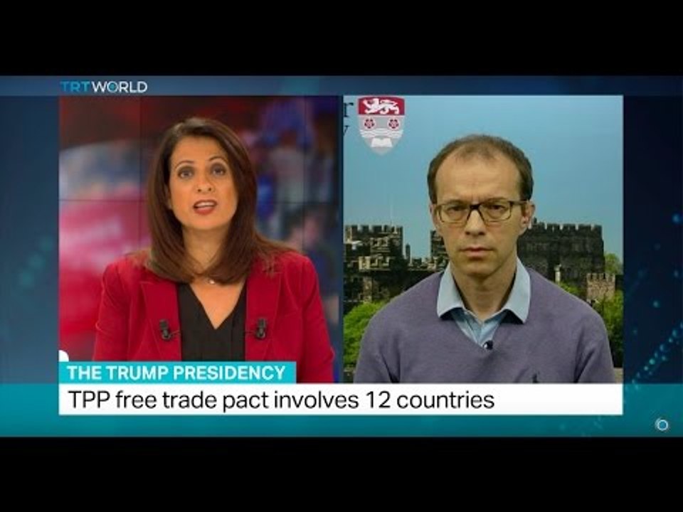 Lancaster University Economist Maurizio Zanardi talks to TRT World about Trump and the TPP