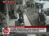 24 Oras: Jaybee Sebastian, nakunan ng CCTV habang ipinapasok sa ospital
