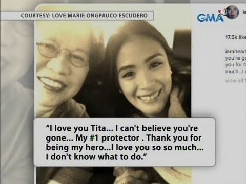 24 Oras: Heart Evangelista, nalulungkot sa pagkawala ni dating Sen. Miriam Defensor-Santiago