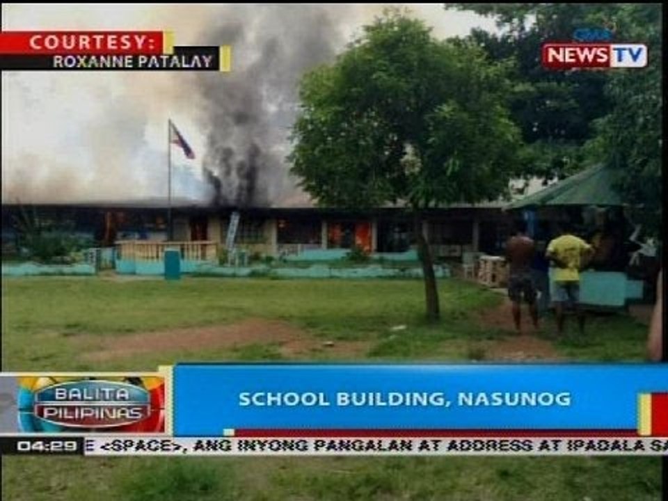 BP: School building, nasunog