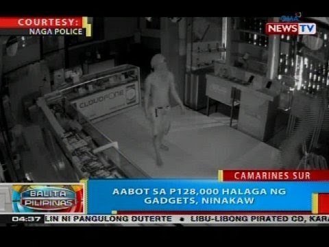BP: Aabot sa P128,00 halaga ng gadgets, ninakaw