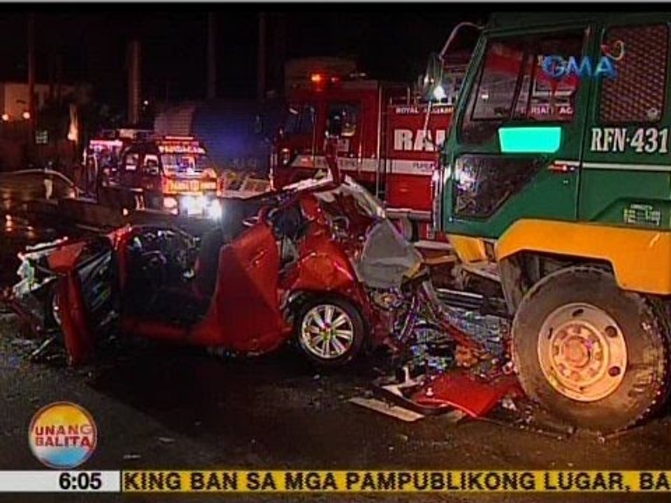 UB: 1 patay, 2 sugatan sa karambola ng 4 na sasakyan sa Sta. Mesa, Maynila