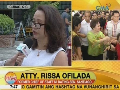 UB: Panayam kay Atty. Rissa Ofilada, former chief of staff ni ex-Sen. Santiago