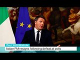 Franco Pavoncello on the Italian Prime Minister resign
