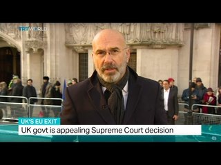 UK's EU Exit: UK government takes Brexit case to Supreme Court