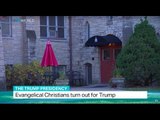 The Trump Presidency: Evangelical Christians turn out for Trump