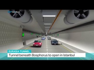 Eurasia Tunnel: Tunnel beneath Bosphorus to open in Istanbul