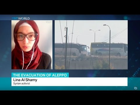 Evacuation of Aleppo: Interview with Syrian activist Lina Al Shamy