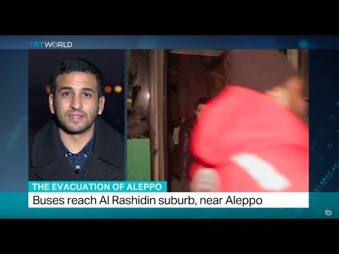 The Evacuation Of Aleppo: Evacuation of civilians resumed overnight