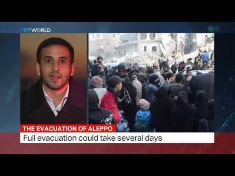 The Evacuation Of Aleppo: More than 3000 civilians left besieged enclave