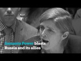 Samantha Power thinks the Syrian regime lies