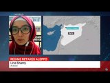 Regime Retakes Aleppo: Interview with Lina Shamy, activist from Aleppo