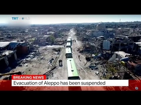 The Evacuation Of Aleppo: Rebels say ceasefire deal has been breached