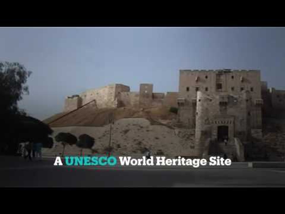 A UNESCO world heritage site: Aleppo