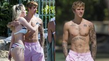 Justin Bieber Goes Shirtless and Cuddles With Bikini-Clad in Barbados