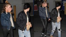 Kristen Stewart and Stella Maxwell Try To Avoid Cameras On Casual Date Night
