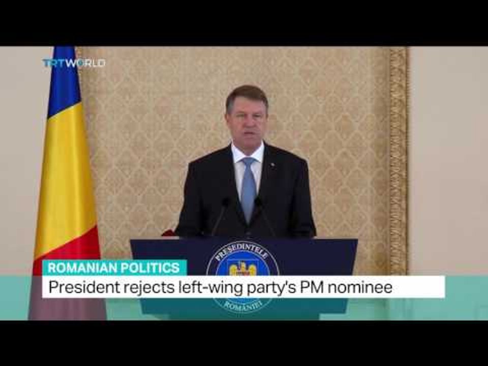 Romanian president rejects left-wing party's PM nominee