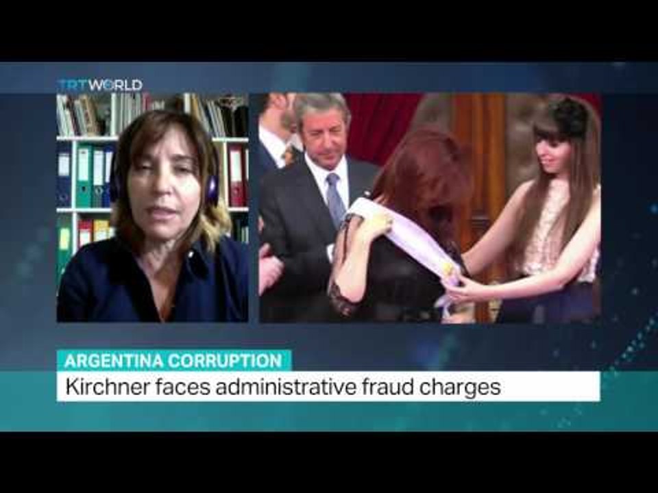 Former Argentine leader Kirchner charged with corruption