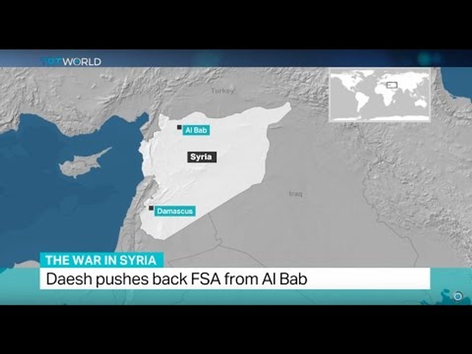 The War in Syria: Daesh pushes back FSA from Al Bab