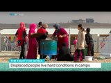 The Fight For Mosul: Displaced people live hard conditions in camps