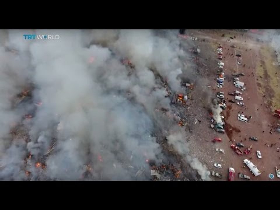 Mexico Explosion: Blast in fireworks market kil...