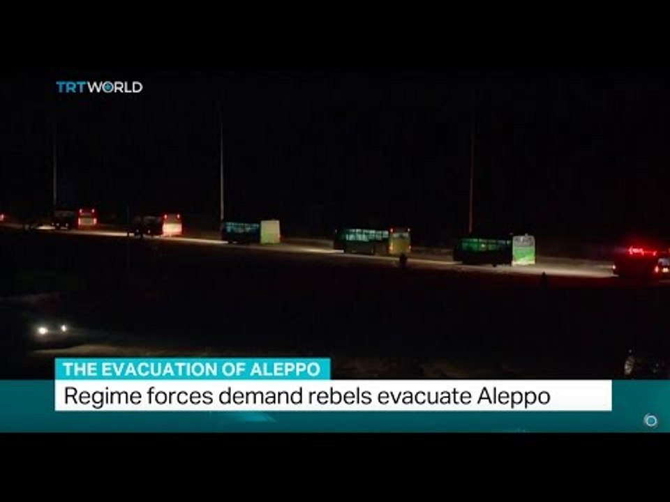 The Evacuation of Aleppo: Syrian army closes in...