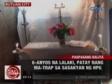 24 Oras: 6-anyos na lalaki, patay nang ma-trap sa sasakyan ng HPG