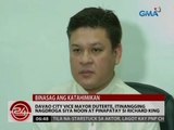 24 Oras: Davao City Vice Mayor Duterte, itinangging nagdroga siya noon at ipinapatay si Richard King