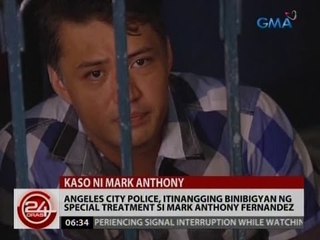 Angeles City Police, itinangging binibigyan ng special treatment si Mark Anthony Fernandez
