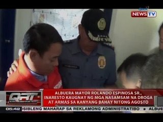 QRT: Albuera Mayor Rolando Espinosa Sr., inaresto