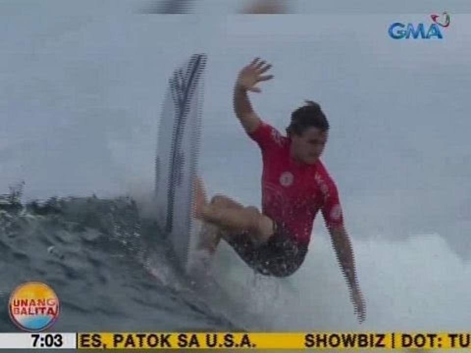 UB: Mga kabataan sa Siargao, nag-eensayo nang mag-surfing para sa susunod na Olympics