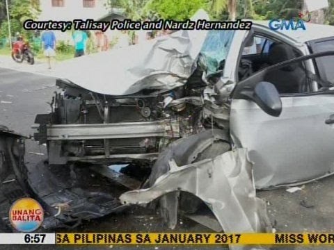 UB: Kotse, sumalpok sa puno sa Camarines Norte; 1 patay at 2 sugatan