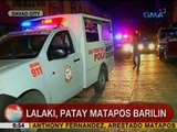 UB: Lalaki, patay matapos barilin sa Davao City