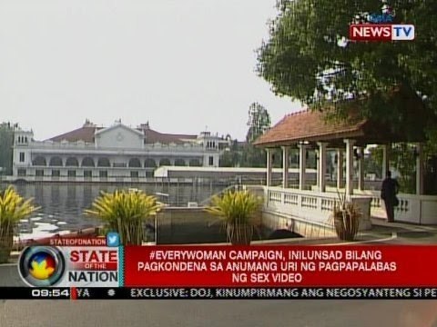 #EveryWoman campaign, inilunsad bilang pagkondena sa anumang uri ng pagpapalabas ng sex video