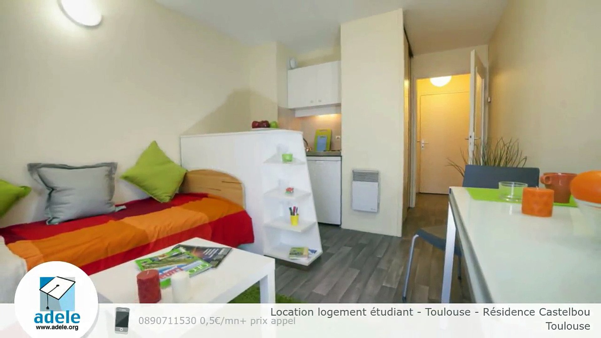 Location logement étudiant - Toulouse - Résidence Castelbou - Vidéo  Dailymotion