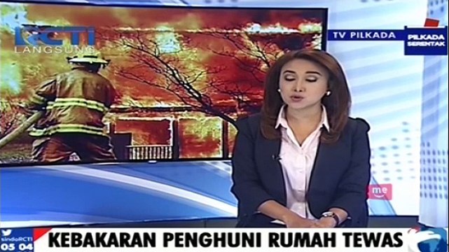 Akibat Korsleting Listrik, Sebuah Rumah di Tanjung Priok Habis Dilalap Si Jago Merah