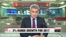 Korean government slashes growth forecast for 2017