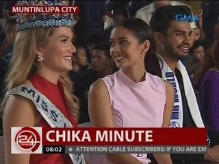 Miss World 2015 at Mr. World 2016, nasa Pilipinas para dumalaw sa ilang charitable institutions