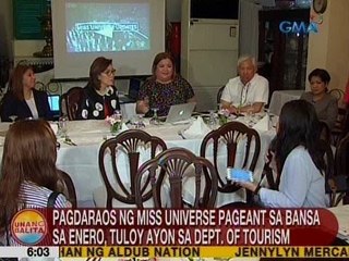 UB: Pagdaraos ng Miss Universe pageant sa bansa sa Enero, tuloy ayon sa Dept. of Tourism