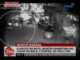 24 Oras: 8-anyos na bata sa Quezon City, muntik mabiktima ng ligaw na bala; 2 suspek, na-huli cam
