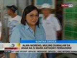 BT: Alma Moreno, muling dumalaw sa anak na si Mark Anthony Fernandez