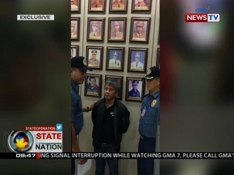 SONA: Edgar Matobato, sumuko sa PNP dahil sa arrest warrant laban sa kanya