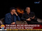 UB: Tom Hanks, muling mapapanood sa Dan Brown film na 'Inferno'