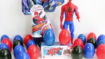 Spiderman Egg Giant Easter Egg Spider-Man Surprise Eggs Hombre Araña Huevos Sorpresa Toys Unboxing