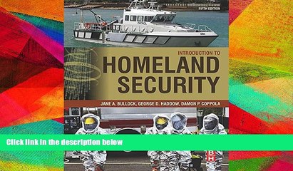 PDF [FREE] DOWNLOAD Introduction to Homeland Security, Fifth Edition: Principles of All-Hazards