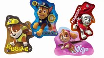 La Patrulla Canina en español - PAW Patrol - FIGURAS PUZZLE Marshall, Chase, Rubble y Skye