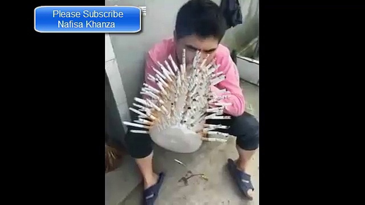 AMAZING!!! SMOKING 50 Cigaretes, Hot Video Best smoker
