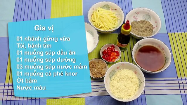 Cách Làm Món Thịt Gà Kho Gừng Ngon Tuyệt